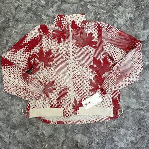 Lululemon Team Canada Size 10 Convertible Jacket Olympics Paris Limited Edition